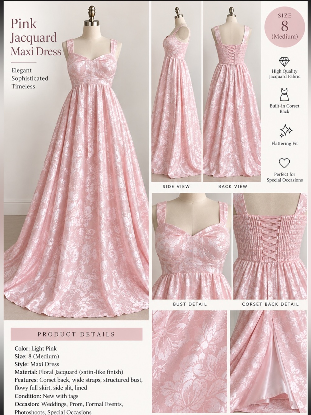 Pink dress